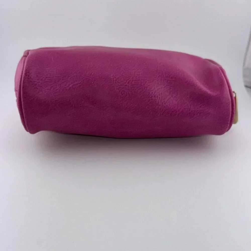 BARE MINERALS Makeup/Cosmetic/Skincare Hot Pink Zip Around Bag Pouch